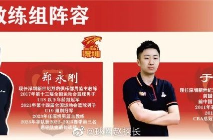 Media Player: Yu Shulong will join Shenzhen men’s basketball as the team’s assistant coach