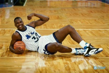 31 years ago today: Magic uses the first prize sign to select “big shark” O’Neal